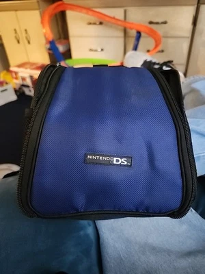 Estuche de Transporte Nintendo DS Azul y Negro Mochila Bolso Foto 1 de 4