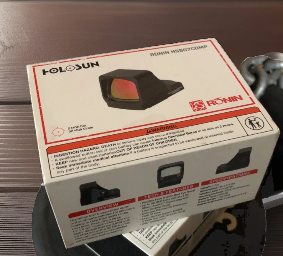 Holosun Ronin HS507 Competition Reflex Sight Red Dot