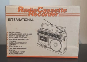 Stereo Radio Cassette Recorder International Model No AS 970B - Picture 1 of 13