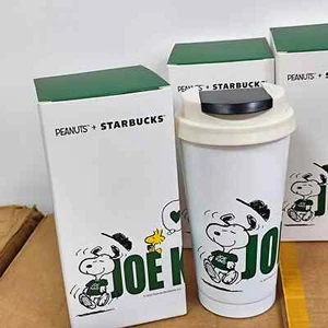 Starbucks X Snoopy Stainless Steel Insulated Mug 16 oz Coffee Straight Mug - Picture 1 of 7
