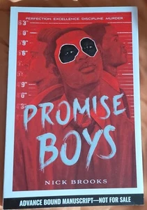 Promise Boys by Nick Brooks  SC  ARC  Debut YA Mystery  1/23 - Picture 1 of 5