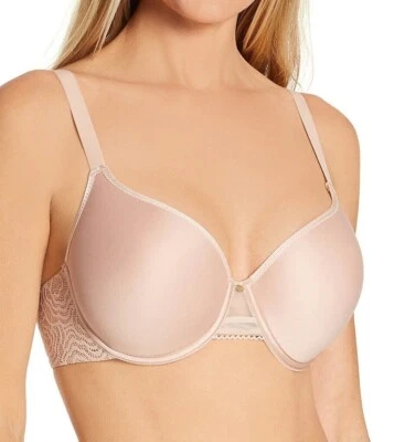 SUJETADOR CHANTELLE 13B6 CJOLIE ESPUMA VISCOELÁSTICA SUJETADOR CON AROS ROSA 34C $78 Foto 1 de 4