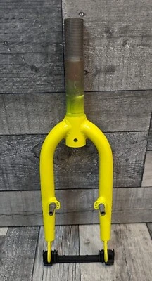 Cuda Blox Rigid Forks Yellow 14 Inch For Kids Bike Parts Number 5013995461140 - Image 1 of 4