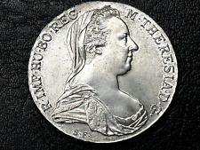 1780 Austria Maria Theresa Silver Thaler Coin