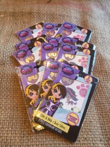Lot Of 12 Littlest Pet Shop Glitter Metallic Body Tattoos Birthday Party Favors - Picture 1 of 4
