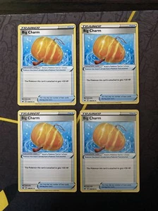 4x Big Charm 158/202 Sword and Shield Pokemon Card Playset NM - Picture 1 of 1