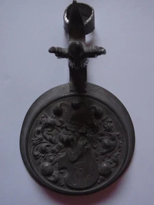 Studentika - Bierkrugdeckel. Wappen, Zirkel, Münchner Kindl als Knauf. Bavaria? - Picture 1 of 4