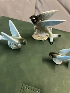 Bone China Japan Flying Fish Figurine Family - Picture 1 of 1
