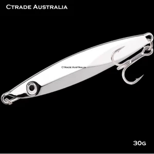 4 x 30g Ctrade Australia Fishing Lures Metal Slice Micro Jigs Lead Slug Quality - Picture 1 of 4