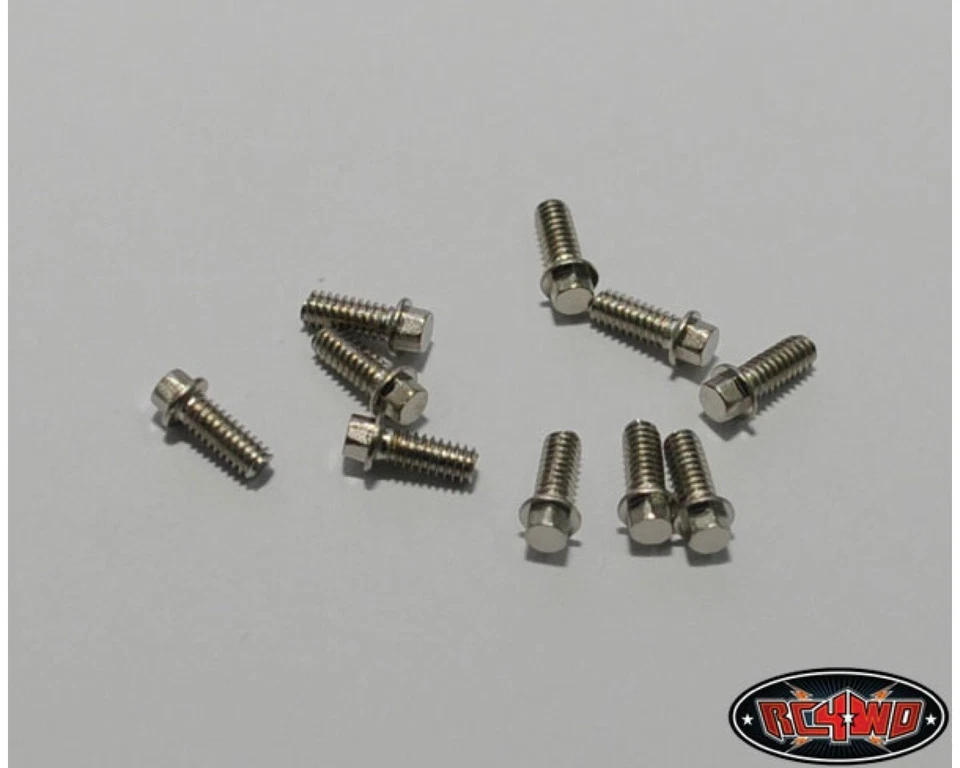 RC4WD Miniature Scale Hex Bolts M2 x 5mm Silver RC4ZS0624  - Bild 1 von 1