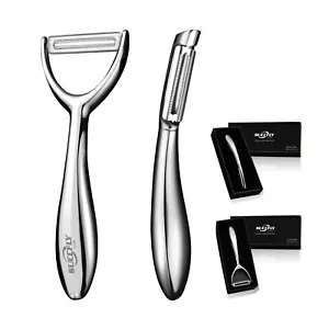 Vegetable Peeler Stainless Steel,Ultra Sharp Potato Peelers for Kitchen, - Picture 1 of 7
