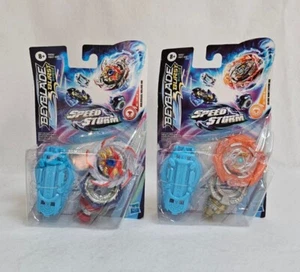 Hasbro Beyblades Burst Surge Kolossal Helios H6 & Glide Roktavor R6 - Picture 1 of 5