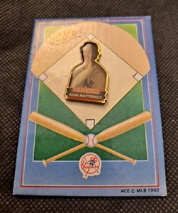 MVP YANKEES DON MATTINGLY PINBACK!    e9453DXX - Picture 1 of 4