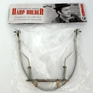 Hohner Classic Harp Holder HH01 Universal Neck 10-Hole Harmonica Holder NEW - Picture 1 of 3