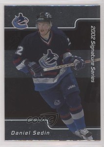 2001-02 ITG Be A Player Signature Series Daniel Sedin #051 HOF