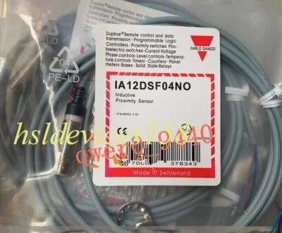 1Pc NEW CARLO GAVAZZI inductive sensor proximity Switch IA12DSF04NO - Image 1 of 2