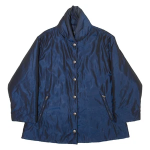 MAX MARA WEEKEND Insulated Womens Coat Blue UK 6 - Picture 1 of 6