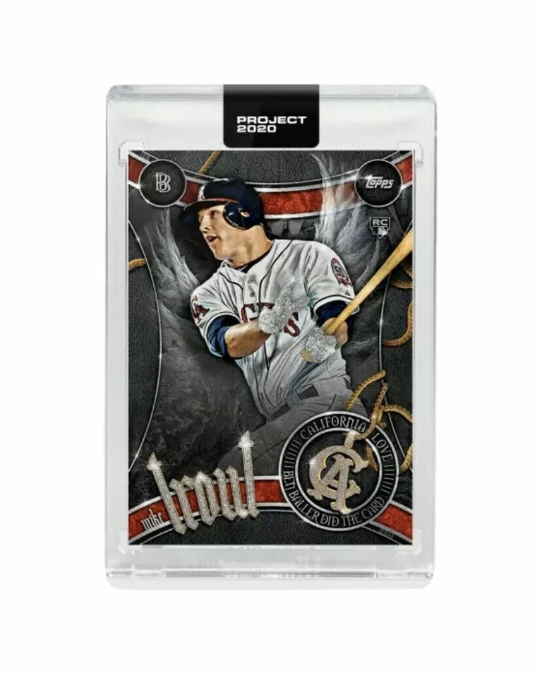 Ben Baller MIKE TROUT TOPPS PROJECT 2020 # 51 Rookie 2011 Original Box IN HAND ! - Image 1 of 3