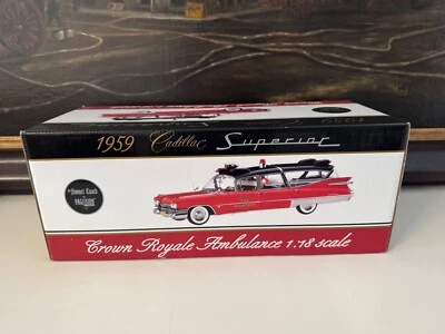 Precision Miniatures #PMSC-03CF Cadillac Superior Ambulance Chicago Fire 1/18 - Image 1 of 3