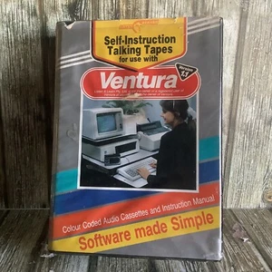 VINTAGE IBM COMPUTER LEARNING SOFTWARE - VENTURA VERSION 1.1 AUDIO TAPES MANUAL - Picture 1 of 11
