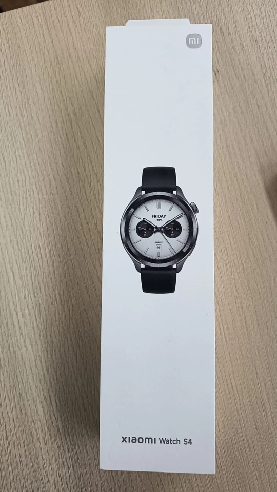 SW-0061 Xiaomi Watch S4 Black – 1.43" AMOLED, 2200 Nits, 15 Tage Akku B-WARE - Bild 1 von 3