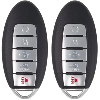 2x Nuevo Mando a Distancia de Proximidad Llavero Inteligente Para 16-18 Nissan Altima Máxima S180144310 Foto 1 de 4