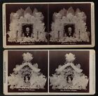 Pair of 1878 Stereo Cards President Hayes & Mrs. President Hayes Rogers & Co