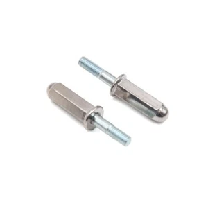 2 Pcs 6mm Motorcycle Scooter Exhaust Pipe Muffler Screw Bolt Nut for GY6-125 - Bild 1 von 2