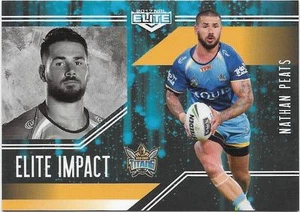 2017 NRL Elite Impact (EI 19 / 64) Nathan PEATS Titans - Picture 1 of 1