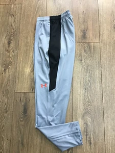 Under Armour Armour UA Challenger Pants Mens grey L large zip pockets bnwt - Picture 1 of 7