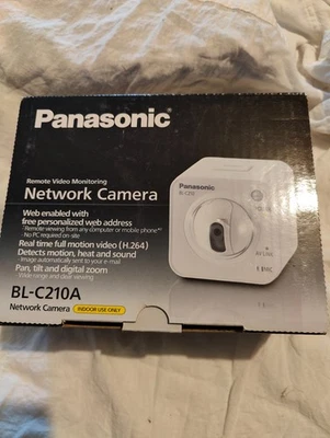 Panasonic BL-C210A Triple Sensor CMOS Red IP Cámara de Seguridad Interior Nueva Foto 1 de 4