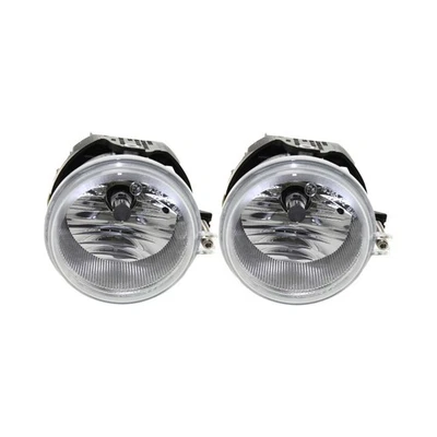 For Dodge Caravan 2005-2007 Fog Light Driver & Passenger Side Pair CAPA w/Bulbs - Image 1 of 4
