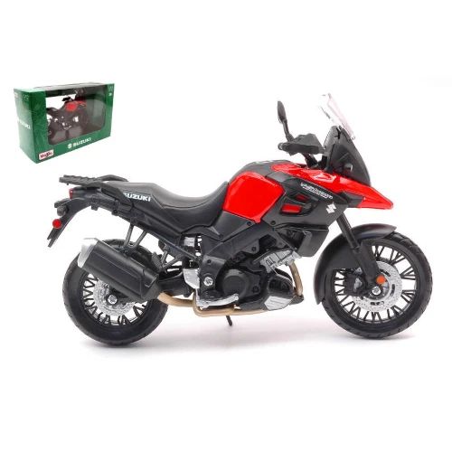 SUZUKI V-STROM 1000 1:12 Maisto Moto Modellino Nuovo - Immagine 1 di 1