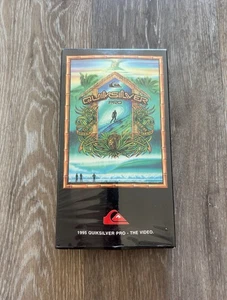 QUIKSILVER PRO VINTAGE SURFBOARD FOIL SUP GOLF LONGBOARD SURF VHS VIDEO STICKER - Picture 1 of 4