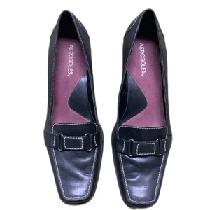 Aerosoles Square Toe Heels Size 10 - Picture 1 of 5