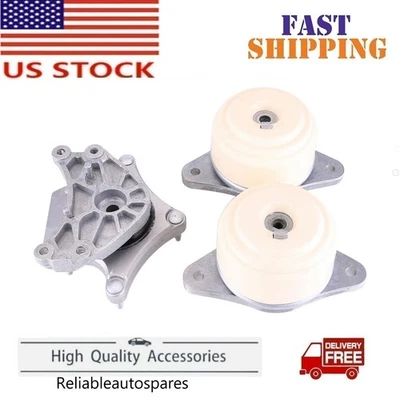 3 x Engine Mounts & Transmission Mount Set for Mercedes-Benz C230 C250 C300 C350 - Image 1 of 4