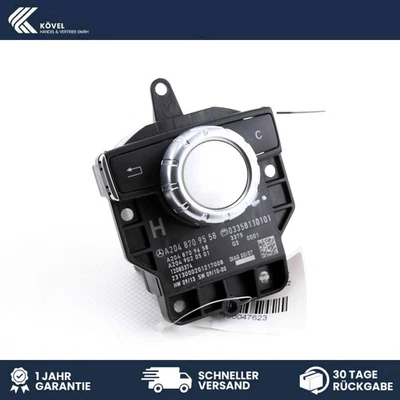 Interruttore Rotativo Radio Mercedes Benz Classe C W204 A2048709558 - Immagine 1 di 2