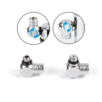 Hot Selling Swivel Adaptor Connector Scuba Diving Silver 1st First Stage - Image 1 of 4