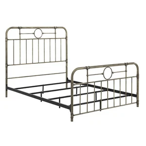 Bellevue WEIF71563 Simplicity Queen Metal Pipe Bed - Bronze - Picture 1 of 5