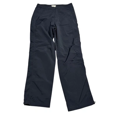 Calça de viagem ao ar livre Royal Robbins feminina tamanho 10 mistura de náilon preta - Imagem 1 de 4