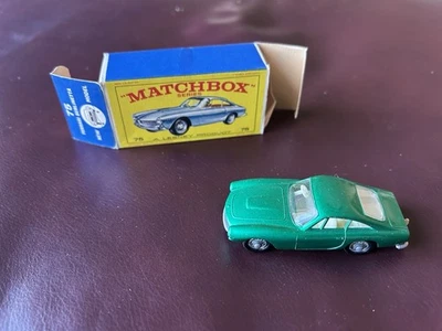 Matchbox #75 Ferrari Berlinetta con caja E original - Como nuevo Foto 1 de 4