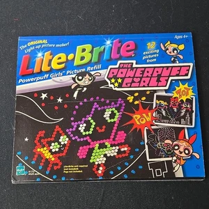 Lite Brite PowerPuff Girls Refill Pages Light Bright Plus Extras - Picture 1 of 14