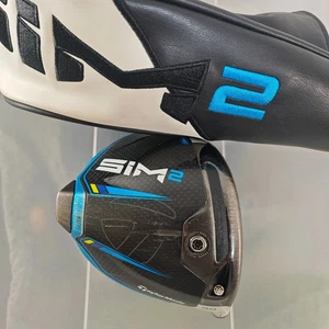 Taylormade Sim 2 sim2 9.0* ( 9 Degree ) Driver Club Head ( RH ) w/cover - Picture 1 of 12