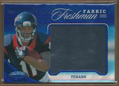 2012 Certified Mirror Blue Materials #332 DeVier Posey Jersey 26/49 FB - Image 1 of 2