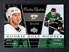 MIKE MODANO 2002-03 UPPER DECK ROOKIE UPDATE 02-03 NO 116 #664/999       42888