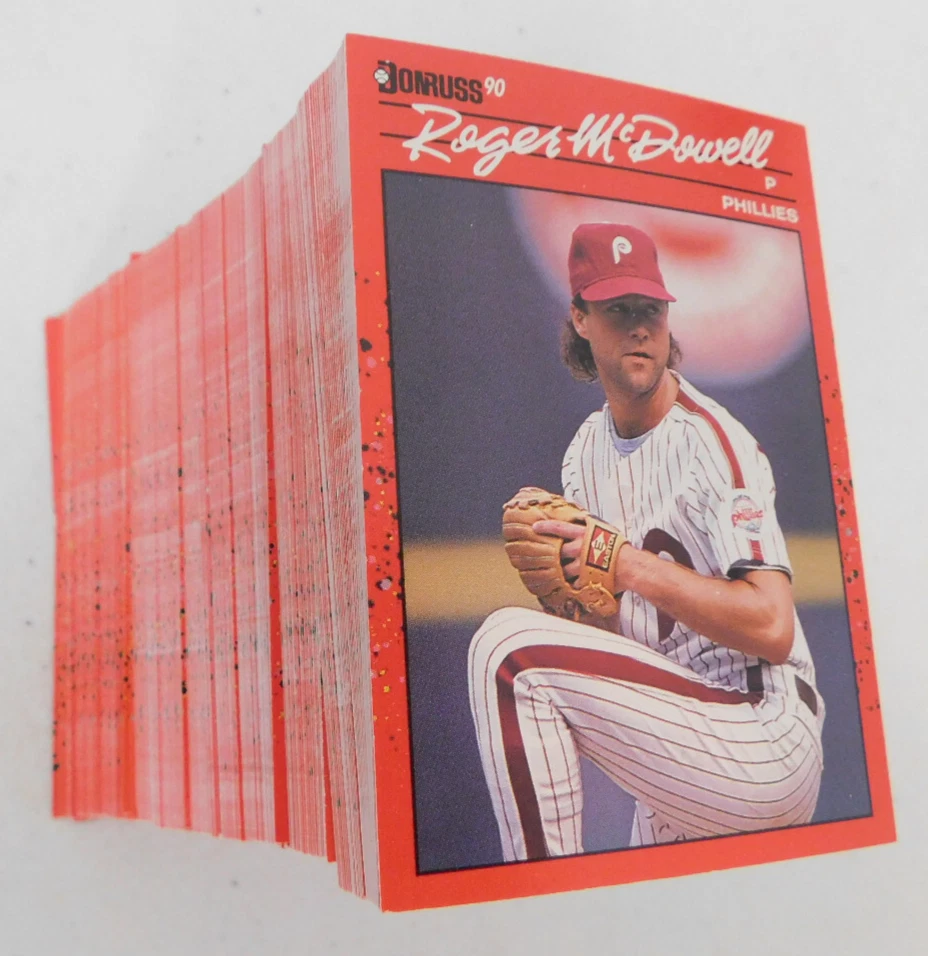 1990 DONRUSS BASEBALL YOU PICK YOUR CARD COMPLETE YOUR SET #'s 25 1-500 item#N15 - Image 1 of 1