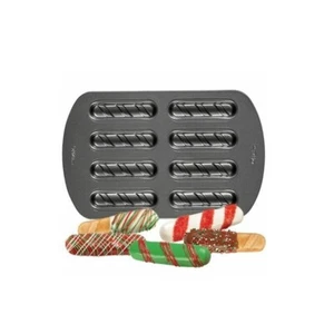 STAMPO SAGOMATO per BISCOTTI da 8 CAVITA' ALLUMINIO ANODIZZATO WILTON NATALE - Foto 1 di 1