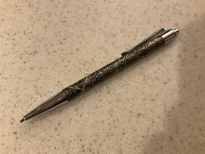 SILVEROLEX 12 TRIBES STERLING SILVER BALLPOINT VINTAGE RARE PEN - Picture 1 of 21