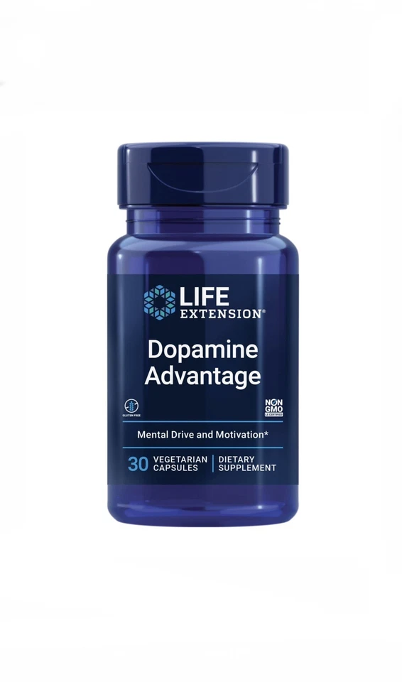 Life Extension Dopamine Advantage, 30 cápsulas vegetarianas Foto 1 de 1