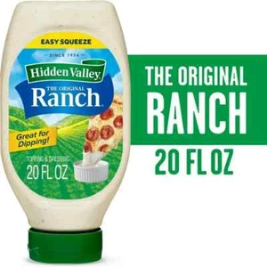 Hidden Valley Gluten Free Original Ranch Dipping Sauce Salad Dressing 20 fl oz - Picture 1 of 1